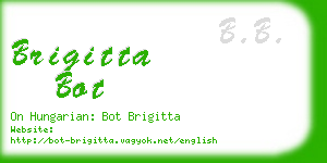 brigitta bot business card